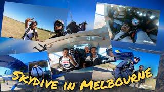 SkyDiving by Team Envision in Australia (Melbourne) || Meeku Telusa with Pallavi Yalamanchili....