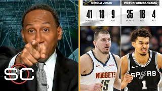 ESPN reacts to San Antonio Spurs beat Denver Nuggets 113-110; Victor Wembanyama 35 Pts; Jokic 41 Pts