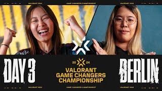 VALORANT Game Changers Championship - Lower Round 1 - Day 3