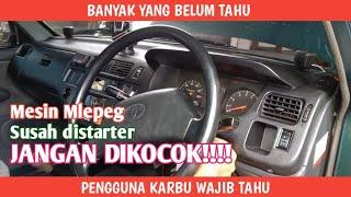 CARA MENGHIDUPKAN MESIN MLEPEG | GAS JANGAN DIKOCOK!!!