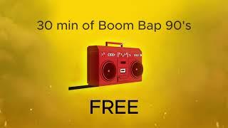 30 min of Boom Bap 90's Classic Freestyle Type Beat FREE