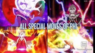 ALL SPECIAL MOVES OF PHI