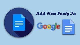 How to add new fonts in Google Docs