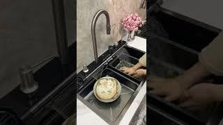 #tetrasink #multifunctionalsink #waterfallkitchensink  #мултифункционалнамивка #кухненска #мивка