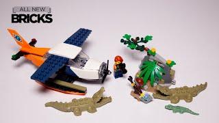 Lego City 60425 Jungle Explorer Water Plane Speed Build