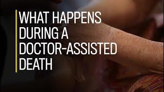 What happens during a doctor-assisted death