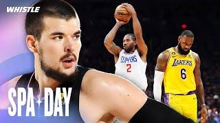 Kawhi Over LeBron!?  Ivica Zubac's HOTTEST Takes At The Spa