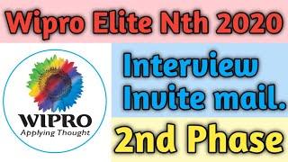 Wipro Elite 2020 | Second Phase Result