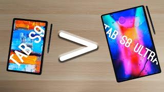 Galaxy Tab S9 vs Tab S8 Ultra: Which One Is ACTUALLY A Tablet?