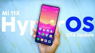 HyperOS OFFICIAL OTA INDIA Update for Mi 11X - Full Changelog & Exciting New Features 