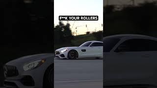 She doesnt give a f*ck about your rollers #amg #amggtc