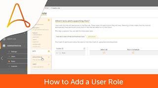 How to add a User Role | Automation 360