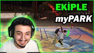 ALPER BİÇEN - EKİPLE NBA 2K23 myPARK OYNUYOR 24.06.2023