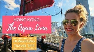 Aqua Luna Sailing Victoria Harbour | Hong Kong Vlog 2 | Kathryn Tamblyn