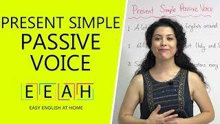 Pre-intermediate English #28: Present Simple Passive Voice | Easy English at Home