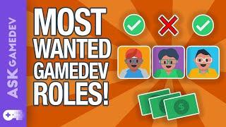 The Hardest Roles to Fill on a Game Development Team!