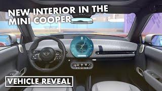 New interior in the 2025 Mini Cooper