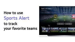 How to use Sports Alert to track your favorite teams