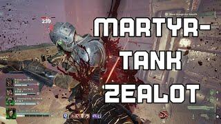 Eviscerator and Zarona Stub Revolver | Martyr Tank Zealot | Warhammer 40k Darktide