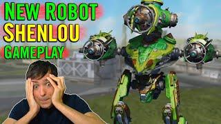 OMG! New Robot SHENLOU will be a problem... War Robots Gameplay
