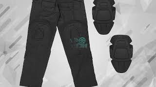 Men's Tactical Combat Cargo Pants with Knee Pads
