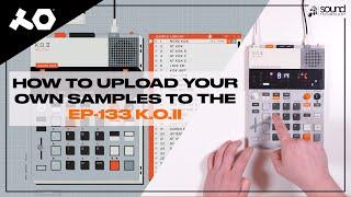 How to upload your own samples to the EP-133 K.O.II | Teenage Engineering