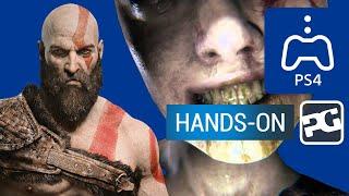 PS4 REMOTE PLAY: GOD OF WAR & P.T. | Hands-On