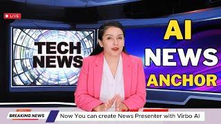 Create An AI News Presenter in Just 5 Minutes With AI | Free AI News Video Generator