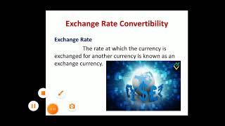 Current Account Convert Ability, Exchange Rate Convertibility.