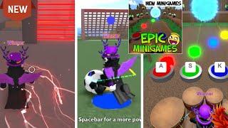 [3 NEW MINIGAMES / New Effect] | ROBLOX Epic Minigames