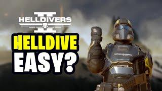Quick and Easy HELLDIVE – Does Helldivers 2 need more harder difficulty levels?