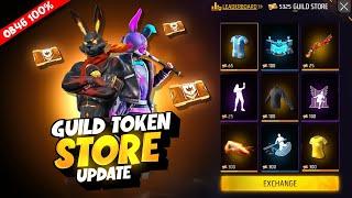 OB46 New Guild Token Exchange Store | OB46 Update Free Fire | Free Fire New Event |OB46 Update Today