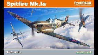 Eduard 1/48 Supermarine Spitfire Mk.Ia Profipack edition kit # 82151