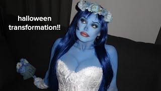 turning myself into Corpse Bride for halloween!!