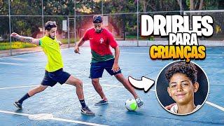 3 DRIBLES FÁCEIS DE FUTEBOL PARA CRIANÇAS - APRENDA #1