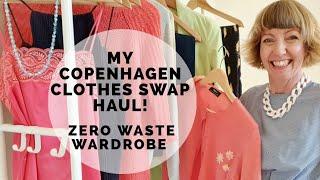 My Copenhagen Clothes Swap Haul - Zero Waste Closet - Dressing Your Truth energy type 1!