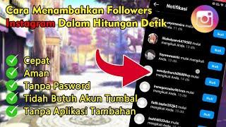 Cara Menambah Followers Instagram Akun Real Indonesia