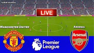 LIVE || Manchester United vs Arsenal - English Premier League 2024/25 | PES 21 Simulation