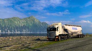 Жесткий рейс СУРОВАЯ РОССИЯ. ЗАБАЙКАЛЬЕ R6 ETS 2 1.49 на  RJL SCANIA R &  Рейс Хабаровск-Паронайк