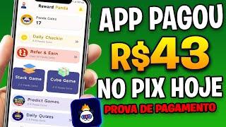 Novo APP para GANHAR DINHEIRO JOGANDO Recebi R$43.70 de Site Pagando via Pix 