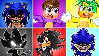 Alle GEHEIMEN SHIN SONIC Morphs in Roblox!