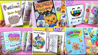 Paper DIYAll Game Book Compilation #diycrafts #busybook