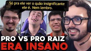 OS MELHORES PRO vs PRO DA HISTÓRIA DO CBLOL - MYLON REACT