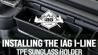 IAG I-Line TPE Sunglass Holder for 2021+ Ford Bronco install