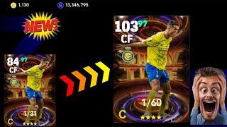 103 How to train Ronaldo to max level in efootball 2024...#efootball2024