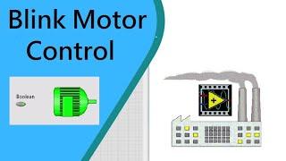 NI DSC Module||(LabVIEW SCADA) in Tamil_Blink Motor control