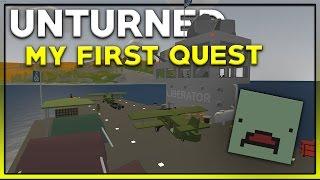 My First Quest In Unturned!!