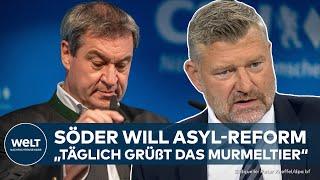 ASYLPOLITIK: Markus Söder fordert Reform bei der Migration I WELT Gespräch