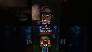 Hansel vs The Wolf (Boy Form) #analoghorror #analoguehorror #hanselandgretel #hansel