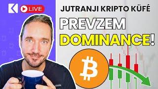 Kriptovalute: Altcoini prevzemajo DOMINANCO!  - Jutranji Kripto Küfé LIVE